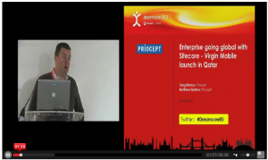 Priocept DreamcoreEU 2011 VirginMobile Business slide