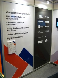 Priocept stand at IW 2011 - 1