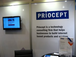 Priocept stand at IW 2011 - 3